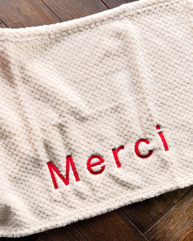 Embroidered Kitchen Hand Towel