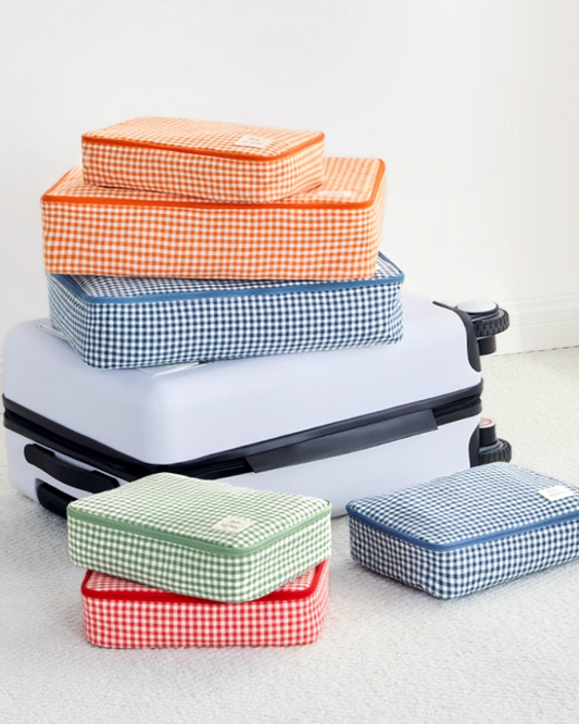 Checkered Travel Bag