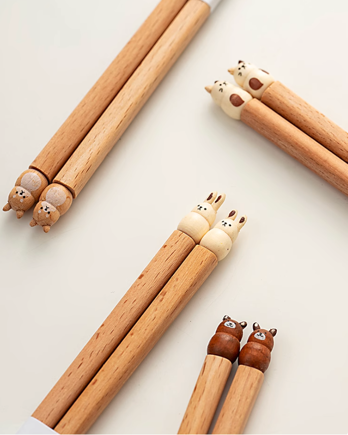 Animal Wooden Chopstick