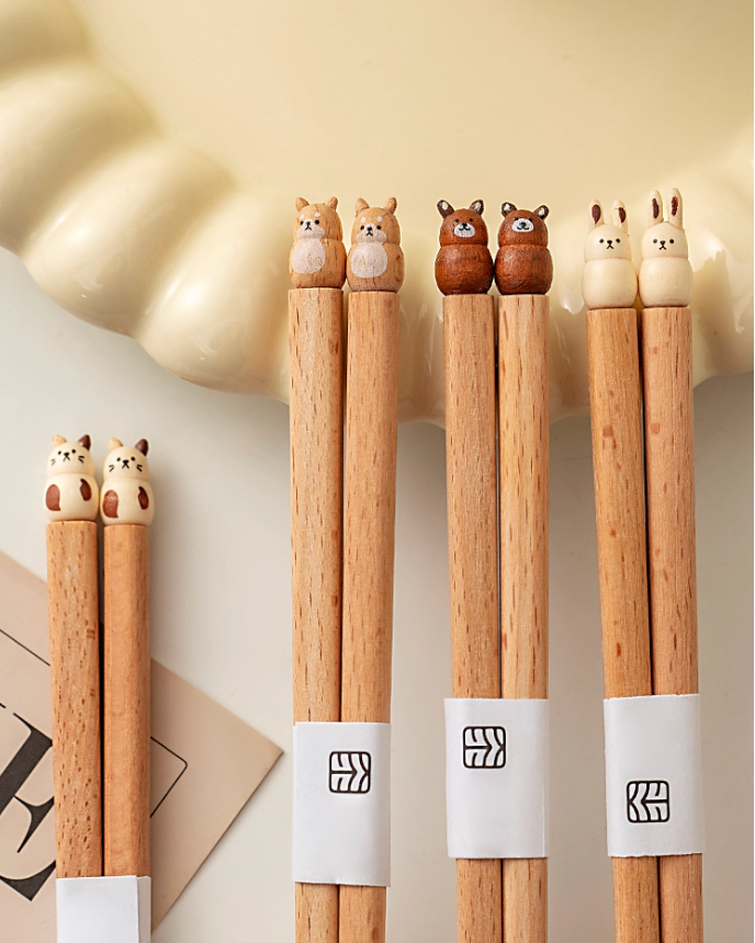 Animal Wooden Chopstick